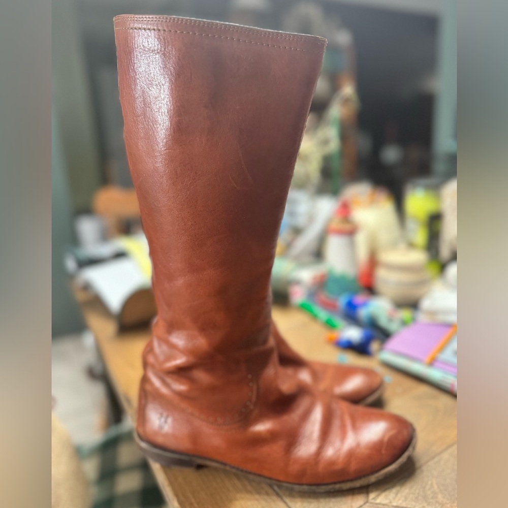 Frye Women's Brown Leather Boots
